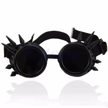 Load image into Gallery viewer, Vintage Victorian Gothic Cosplay Rivet Steampunk Goggles Glasses Welding Punk