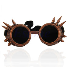 Load image into Gallery viewer, Vintage Victorian Gothic Cosplay Steampunk Goggles Glasses Welding Punk Dropship