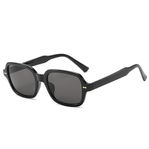 Vintage Women Sunglasses Polycarbonate Square Woman Designer Sunglasses Black Pink Glasses Zonnebril Dames UV400 Protection