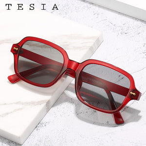 Vintage Women Sunglasses Polycarbonate Square Woman Designer Sunglasses Black Pink Glasses Zonnebril Dames UV400 Protection