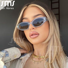 Load image into Gallery viewer, Vintage Women Sunglasses Small Frames Retro Glasses Leopard Eyeglasses Brand Designer Eyeglass Female Cat Eye Sunglasses Shades