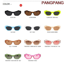 Load image into Gallery viewer, Vintage Women's Sun glasses Men Brand Designer Cat eye Sunglasses Women Polygon Black Glasses Shades UV400 Male Female Eyewear