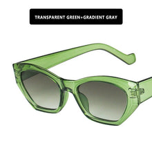 Load image into Gallery viewer, Vintage Women's Sun glasses Men Brand Designer Cat eye Sunglasses Women Polygon Black Glasses Shades UV400 Male Female Eyewear