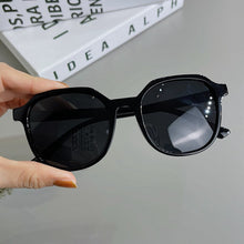 Load image into Gallery viewer, Vintage Yellow Round Sunglasses Woman UV400  Gradient Clear Lens Sun Glasses Female Oculos