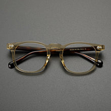 Load image into Gallery viewer, Vintage acetate glasses frame men woman handmade Classic optical eyeglasses myopia reading  prescription eyewear