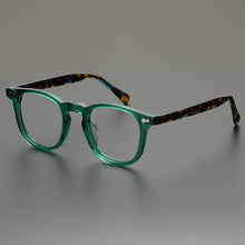 Load image into Gallery viewer, Vintage acetate glasses frame men woman handmade Classic optical eyeglasses myopia reading  prescription eyewear