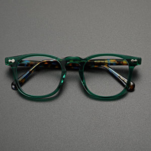 Vintage acetate glasses frame men woman handmade Classic optical eyeglasses myopia reading  prescription eyewear