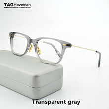 Load image into Gallery viewer, Vintage Square Brand Glasses Frame Women Men Optical Eyeglasses Handmade Ladies Full Frames titanium omputer Spectacles