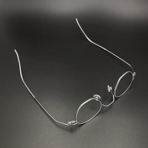 Vintage handmade polygonal small glasses retro prescription myopia presbyopia reading anti-blue light irregular glasses