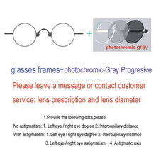 Load image into Gallery viewer, Vintage handmade polygonal small glasses retro prescription myopia presbyopia reading anti-blue light irregular glasses