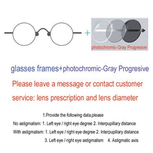 Load image into Gallery viewer, Vintage handmade polygonal small glasses retro prescription myopia presbyopia reading anti-blue light irregular glasses