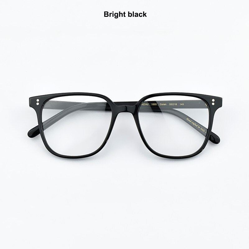 Vintage optical glasses frame Big box ov5374 reading glasses women and men eyewear frames Transparent myopia computer eye glasse
