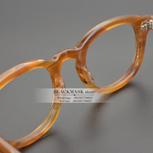 Load image into Gallery viewer, Vintage round optical frames Johnny Depp Glasses optical frames Brand Round Eyeglasses Frame Lemtosh Spectacle Prescription lens