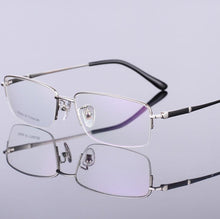 Load image into Gallery viewer, Viodream 100% Pure Titan Eyeglasses Silver Gun Gray Gold  Gafas Men Titanium Glasses Frame TG994