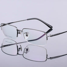 Load image into Gallery viewer, Viodream 100% Pure Titan Eyeglasses Silver Gun Gray Gold  Gafas Men Titanium Glasses Frame TG994