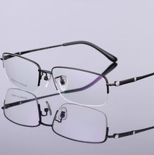 Load image into Gallery viewer, Viodream 100% Pure Titan Eyeglasses Silver Gun Gray Gold  Gafas Men Titanium Glasses Frame TG994