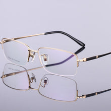 Load image into Gallery viewer, Viodream 100% Pure Titan Eyeglasses Silver Gun Gray Gold  Gafas Men Titanium Glasses Frame TG994