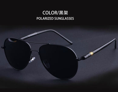 Viodream Stainless Steel pilot Sunglasses Polarized Lens Men Sun Glasses Male Driving Fishin g Out door Eyewears Accessories