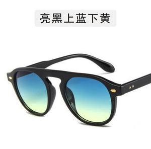 Viodream Unisex Marine Colors Sunglasses Men Women Individualized Sunglass Retro Oculos De Grau