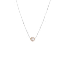 Load image into Gallery viewer, Visunion 316L Stainless Steel Necklace Exquisite Pearl Simple Rose Gold Color Link Chain Necklace Temperament Jewelry New Gift