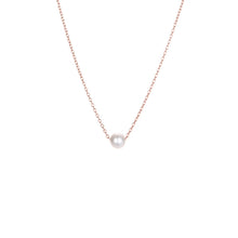 Load image into Gallery viewer, Visunion 316L Stainless Steel Necklace Exquisite Pearl Simple Rose Gold Color Link Chain Necklace Temperament Jewelry New Gift