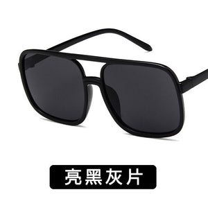 Vogue of fund of 2023 transparent flat lens restoring ancient ways the big box glass frame glasses