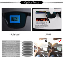 Load image into Gallery viewer, W&amp;E sunglasses men's polarized Aluminum-Magnesium Rectangular Wrap sunglasses driving UV400 Ladies sunglasses trend cool