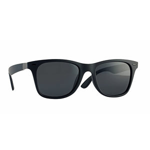 WANMEI.DS Guy's Sun Glasses Wrap Frame Polarized Sunglasses Men Classic Design All-Fit Mirror Sunglass UV400