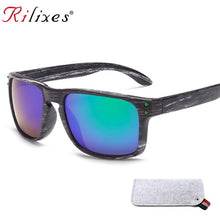 Load image into Gallery viewer, WANMEI.DS Men Bamboo Sunglasses Sport Sunglass Women Brand Designer Mirror Lens Custom Logo For Everyone Sun Glasses with  bag