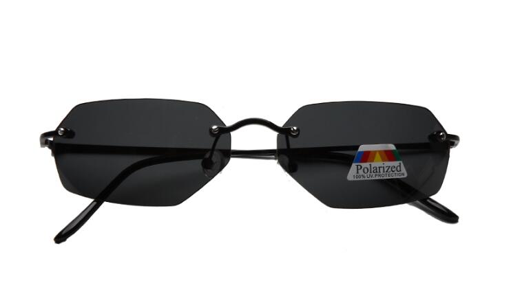 WEARKAPER  Matrix Morpheus Sunglasses Steampunk Movie Eyewear men Rimless Classic Oval glasses Oculos Gafas De Sol