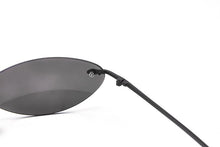 Carica l&#39;immagine nel visualizzatore di Gallery, WEARKAPER  Matrix Morpheus Sunglasses Steampunk Movie Eyewear men Rimless Classic Oval glasses Oculos Gafas De Sol