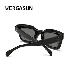 Load image into Gallery viewer, WERGASUN 2023 Cat Eye Vintage Sunglasses Women Square Sun Glasses Sexy Ladies Eyewears UV400 Goggles Glasses