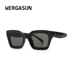 Load image into Gallery viewer, WERGASUN 2023 Cat Eye Vintage Sunglasses Women Square Sun Glasses Sexy Ladies Eyewears UV400 Goggles Glasses