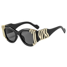 Load image into Gallery viewer, WERGASUN 2023 Vintage Metal Cat Eye Sunglasses Women Brand Designer Sun Glasses Men Cool Shades