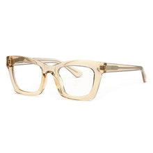 Load image into Gallery viewer, WERGASUN Cat Eye Optical Frames vintage eyeglasses Transparent Computer Glasses Fashion Brand Woman Spectacles Glasses