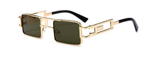 Load image into Gallery viewer, WERGASUN Square Sunglasses Women Metal punk Sun Glasses Female Vintage Retro Shades For Men UV400