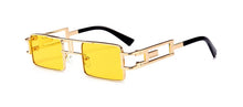 Load image into Gallery viewer, WERGASUN Square Sunglasses Women Metal punk Sun Glasses Female Vintage Retro Shades For Men UV400