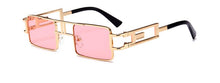 Load image into Gallery viewer, WERGASUN Square Sunglasses Women Metal punk Sun Glasses Female Vintage Retro Shades For Men UV400