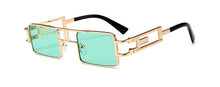 Load image into Gallery viewer, WERGASUN Square Sunglasses Women Metal punk Sun Glasses Female Vintage Retro Shades For Men UV400