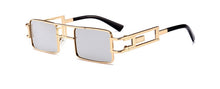Load image into Gallery viewer, WERGASUN Square Sunglasses Women Metal punk Sun Glasses Female Vintage Retro Shades For Men UV400