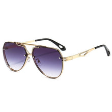 Load image into Gallery viewer, WERGASUN Vintage Round Metal Sunglasses Men Driving Black Retro Mirror Sun Glasses Lady Shade Sunglasses UV400 Oculos De Sol