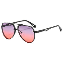 Load image into Gallery viewer, WERGASUN Vintage Round Metal Sunglasses Men Driving Black Retro Mirror Sun Glasses Lady Shade Sunglasses UV400 Oculos De Sol