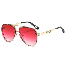 Load image into Gallery viewer, WERGASUN Vintage Round Metal Sunglasses Men Driving Black Retro Mirror Sun Glasses Lady Shade Sunglasses UV400 Oculos De Sol