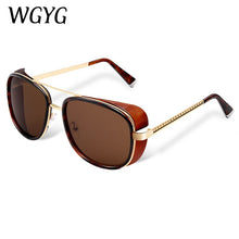 Load image into Gallery viewer, WGYG  Iron Man 3 Matsuda TONY stark Sunglasses Men Rossi Coating retro Vintage Designer Sun glasses Oculos Masculino Gafas de