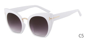 CHI CUTIE 2022 Mezza Cornice Tom Occhiali Da Sole Senza Montatura Donne Uomini Del Progettista di Marca Femminile di Grandi Dimensioni Occhiali Da Sole Quadrati CE Shades OM694 