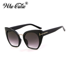 Carica l&#39;immagine nel visualizzatore di Gallery, CHI CUTIE 2022 Mezza Cornice Tom Occhiali Da Sole Senza Montatura Donne Uomini Del Progettista di Marca Femminile di Grandi Dimensioni Occhiali Da Sole Quadrati CE Shades OM694 