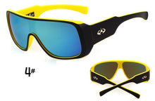 Load image into Gallery viewer, WHO CUTIE 2022 Sport Shield Sunglasses Men Brand Designer Classic ONE PIECE Driving Male Square Sun Glasses Shades oculos OM283B