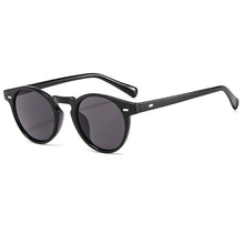 Load image into Gallery viewer, WHO CUTIE  Vintage Round Sunglasses Men Women Brand Design Rivet Frame Purple Lens Retro Circle Sun Glasses Shades S292