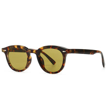 Load image into Gallery viewer, WHO CUTIE Vintage Square Sunglasses Women Brand Design Rivet Frame Red Lens Retro Acetate Sun Glasses Shades Men S380
