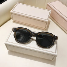 Load image into Gallery viewer, WHO CUTIE Trendy Square Rectangle Sunglasses Vintage Women Brand Design Green Frame Yellow Lens Sun Glasses Men Shades UV400